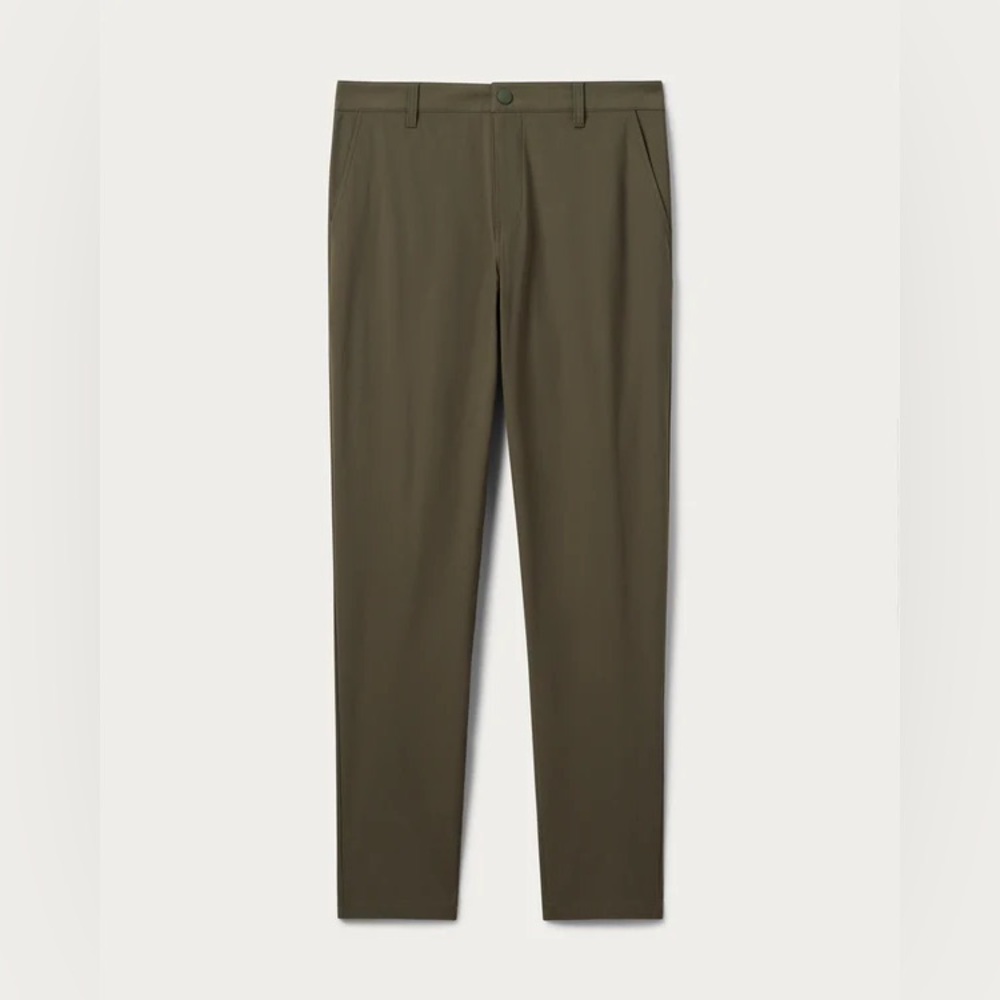 Rhone Commuter Pant - Lichen Green, Slim fit